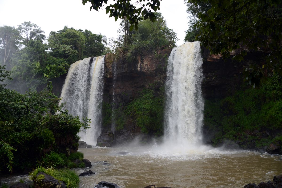 26 The Smaller Salto Dos Hermanas Falls From Paseo Inferior Lower Trail Iguazu Falls Argentina